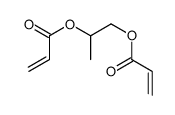2-prop-2-enoyloxypropyl prop-2-enoate结构式