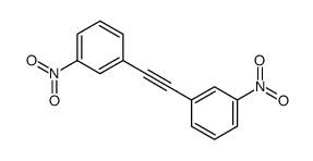双(3-硝基苯基)乙炔结构式