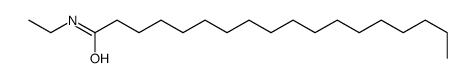 Octadecanamide, N-ethyl-结构式