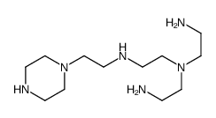 1-[2-[[2-[双(2-氨乙基)氨基]乙基]氨基]乙基]哌嗪结构式