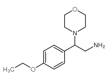2-(4-ETHOXY-PHENYL)-2-MORPHOLIN-4-YL-ETHYLAMINE Structure
