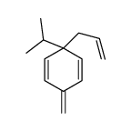 1,4-Cyclohexadiene,6-methylene-3-(1-methylethyl)-3-(2-propenyl)-(9CI)结构式