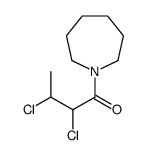 1H-Azepine, 1-(2,3-dichloro-1-oxobutyl)hexahydro- (9CI) structure