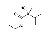 ethyl 2-hydroxy-2,3-dimethylbut-3-enoate Structure