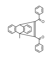 11,12-Dibenzoyl-9,10-dihydro-9-methyl-9,10-ethenoanthracene Structure