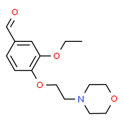 3-ETHOXY-4-(2-MORPHOLIN-4-YLETHOXY)BENZALDEHYDE picture