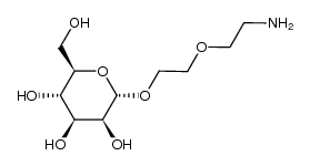 2-(2-Aminoethoxy)ethyl α-D-mannopyranoside Structure