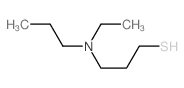 3-(ethyl-propyl-amino)propane-1-thiol结构式