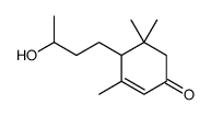 4-(3-hydroxybutyl)-3,5,5-trimethylcyclohex-2-en-1-one结构式