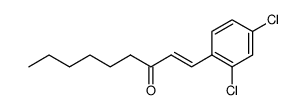 1-(2,4-Dichlorophenyl)-1-nonen-3-one structure