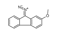 9-diazo-2-methoxyfluorene结构式