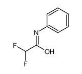 2,2-difluoro-N-phenylacetamide结构式