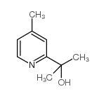 2-(4-Methylpyridin-2-yl)propan-2-ol Structure