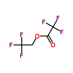 2,2,2-Trifluoroethyl trifluoroacetate structure