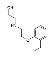 2-{[2-(2-Ethylphenoxy)ethyl]amino}ethanol结构式