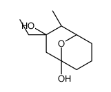 (1R,3R,4S,5S)-3-Ethyl-4-methyl-9-oxabicyclo[3.3.1]nonane-1,3-diol结构式