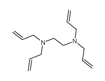 N,N,N',N'-Tetraallylethylenediamine结构式