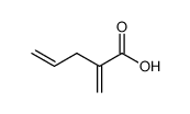2-methylidenepent-4-enoic acid Structure