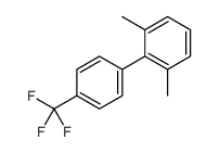 1,3-dimethyl-2-[4-(trifluoromethyl)phenyl]benzene结构式