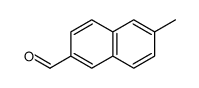6-methylnaphthalene-2-carbaldehyde结构式