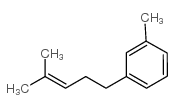 1-(3-甲基苯基)-4-甲基-3-戊烯结构式
