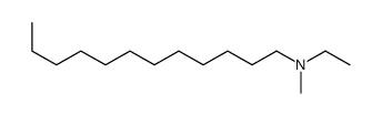 N-ethyl-N-methyldodecan-1-amine结构式