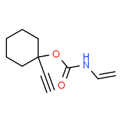 Carbamic acid, ethenyl-, 1-ethynylcyclohexyl ester (9CI)结构式