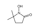1-hydroxy-5,5-dimethylpyrrolidin-2-one结构式