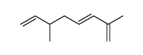 2,6-Dimethyl-octa-1,3t,7-trien Structure