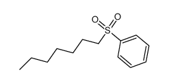 phenyl heptyl sulfone Structure