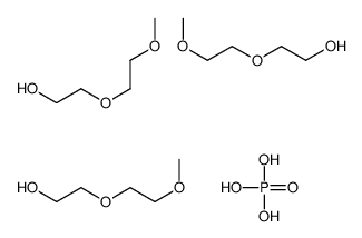 2-(2-methoxyethoxy)ethanol,phosphoric acid结构式