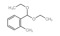 Benzene,1-(diethoxymethyl)-2-methyl- Structure