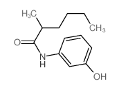 3-Hydroxy-2-methylhexananilide结构式