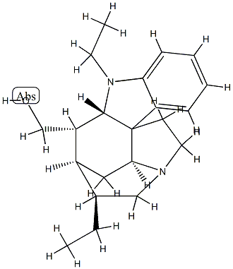 (16α)-1-Ethylcuran-17-ol Structure