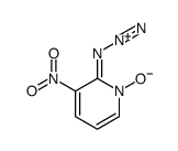 2-azido-3-nitro-1-oxidopyridin-1-ium结构式