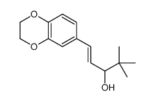 1-(2,3-Dihydro-1,4-benzodioxin-6-yl)-4,4-dimethyl-1-penten-3-ol structure