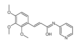 N-pyridin-3-yl-3-(2,3,4-trimethoxyphenyl)prop-2-enamide Structure