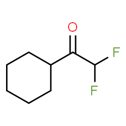 Ethanone, 1-cyclohexyl-2,2-difluoro- (9CI)结构式