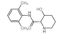 2-Piperidinecarboxamide,N-(2,6-dimethylphenyl)-3-hydroxy-,(2S)-(9CI) Structure