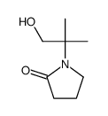 1-(1-hydroxy-2-methylpropan-2-yl)pyrrolidin-2-one结构式