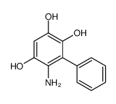 [1,1-Biphenyl]-2,3,5-triol, 6-amino- (9CI) structure