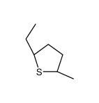 (2S,5R)-2-ethyl-5-methylthiolane结构式