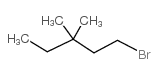 1-bromo-3,3-dimethylpentane结构式