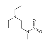 N-[2-(diethylamino)ethyl]-N-methylnitramide Structure