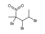 2,3,4-tribromo-2-nitropentane Structure