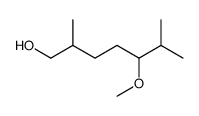 5-methoxy-2,6-dimethylheptan-1-ol Structure