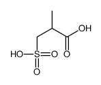 2-methyl-3-sulfopropanoic acid结构式