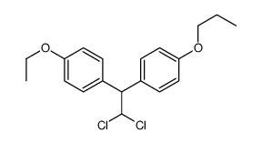 1-[2,2-dichloro-1-(4-ethoxyphenyl)ethyl]-4-propoxybenzene Structure