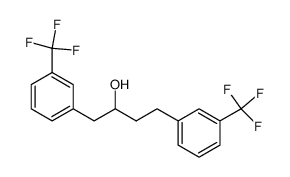 1,4-Bis-(3-trifluormethyl-phenyl)-2-butanol结构式