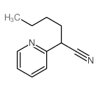 2-pyridin-2-ylhexanenitrile Structure